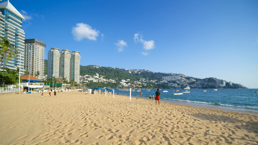 Playa Condesa en Acapulco, Guerrero