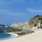 Playa faro de Bucerias