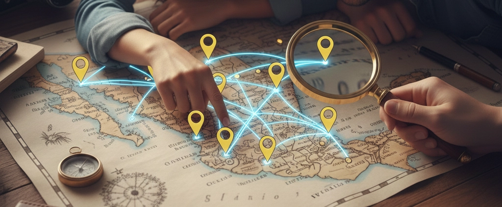 Mapa turístico interactivo de México para planear rutas